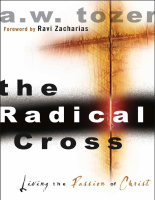 The Radical Cross_ Living the Passion of C - A. W. Tozer.epub